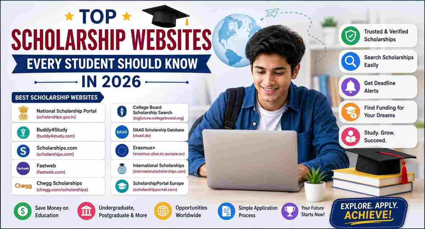 Top Scholarship Websites Every Student Should Know in 2026